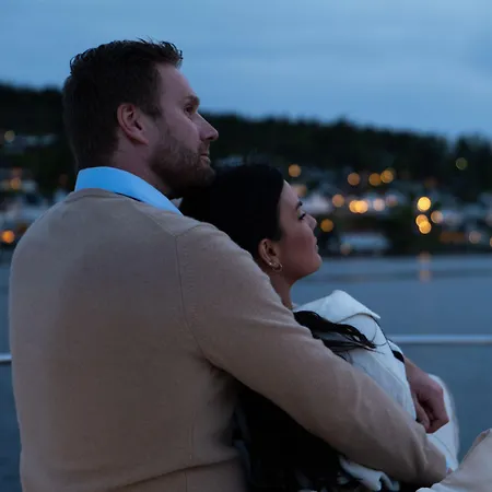 Centrum Boat Hotel en barco Porsgrunn